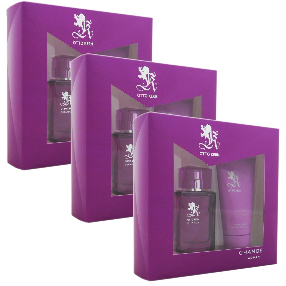 3x Otto Kern Change Woman Set 30ml EDT & 75ml Showergel bei Riemax