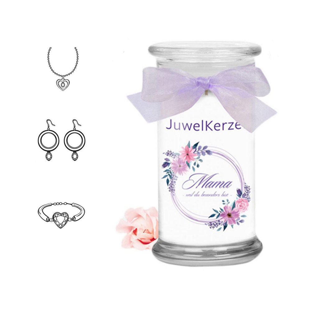 Juwelkerze Mama, weil du besonders bist