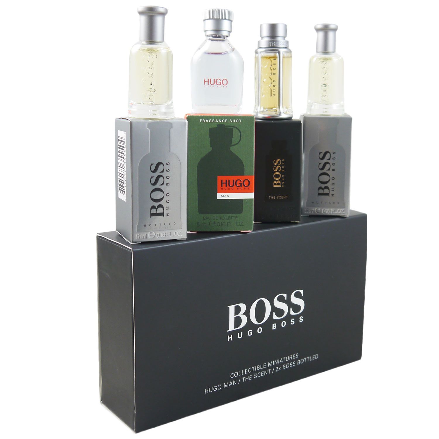 Hugo Boss Miniaturen Set 4 x 5 ml Eau de Toilette EDT bei Riemax