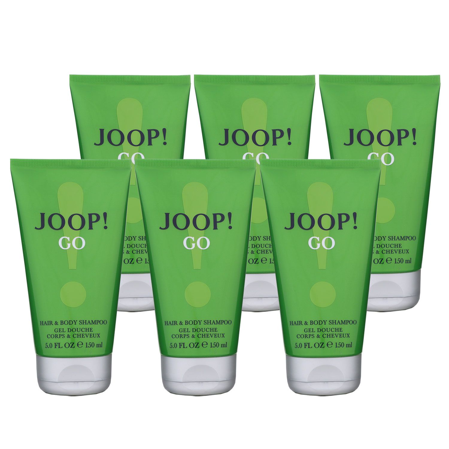 Joop Go 6er Set Hair Body Duschgel