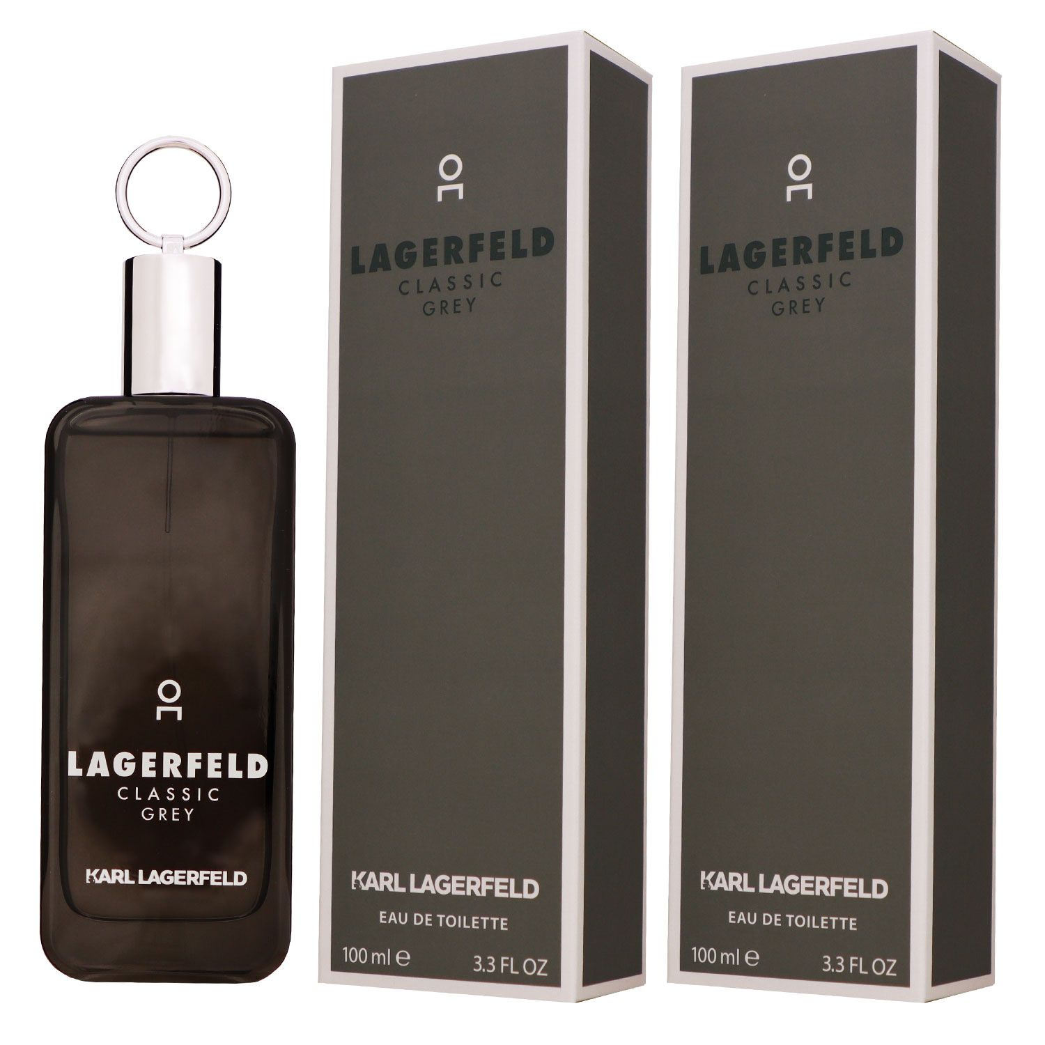 Karl Lagerfeld Lagerfeld Classic Grey 2 x 100 ml Eau de Toilette EDT Set --> Riemax