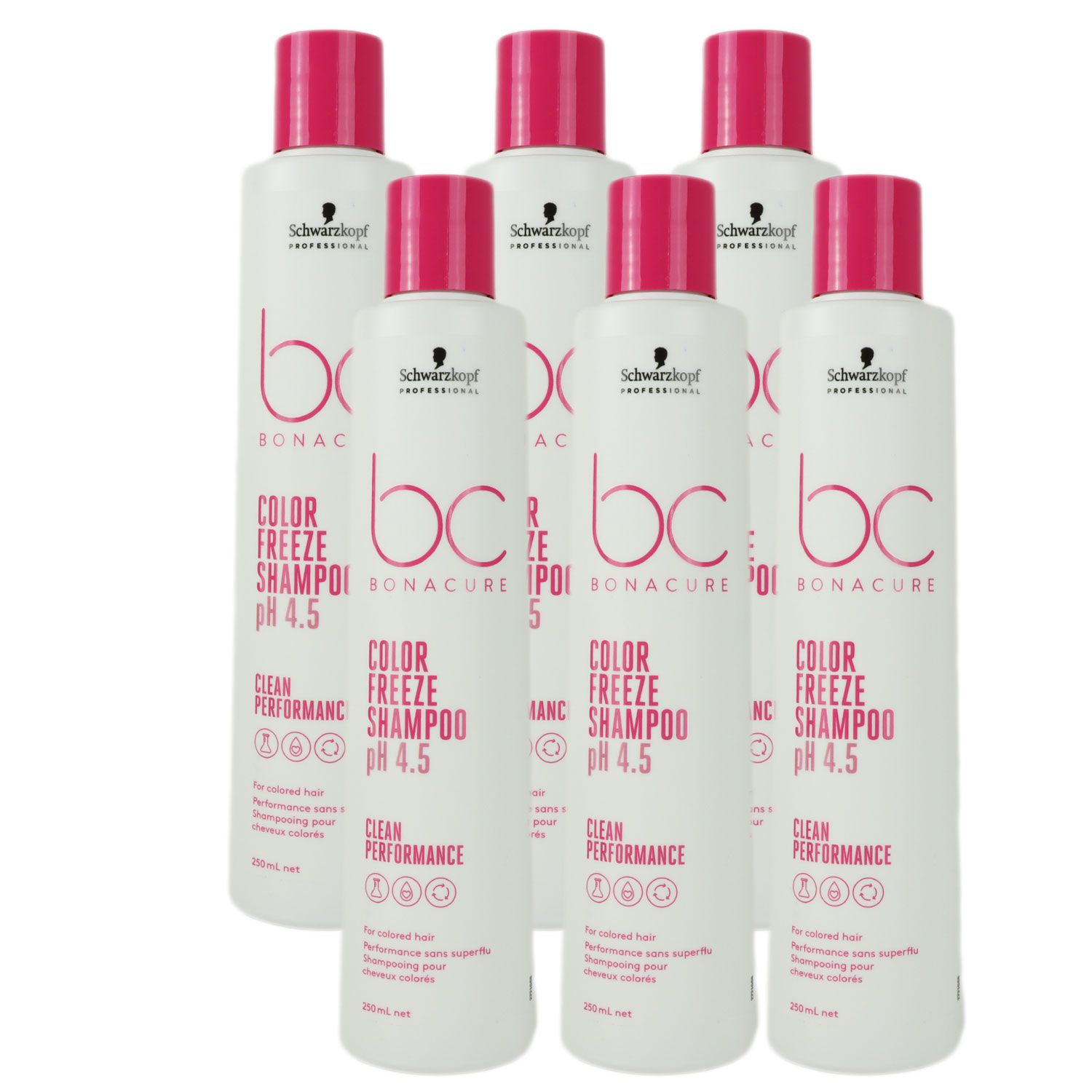 Schwarzkopf BC Color Shampoo Für Rote Haare – 2er Pack Mit Je 250 Ml, Farbverstärkend & Pflegend