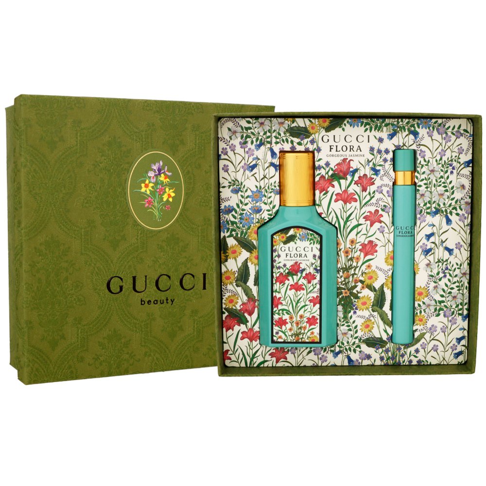 GUCCI FLORA GORGEOUS JASMINE セット グッチ フローラ ゴージャス ジャスミン〕 ギフトセット