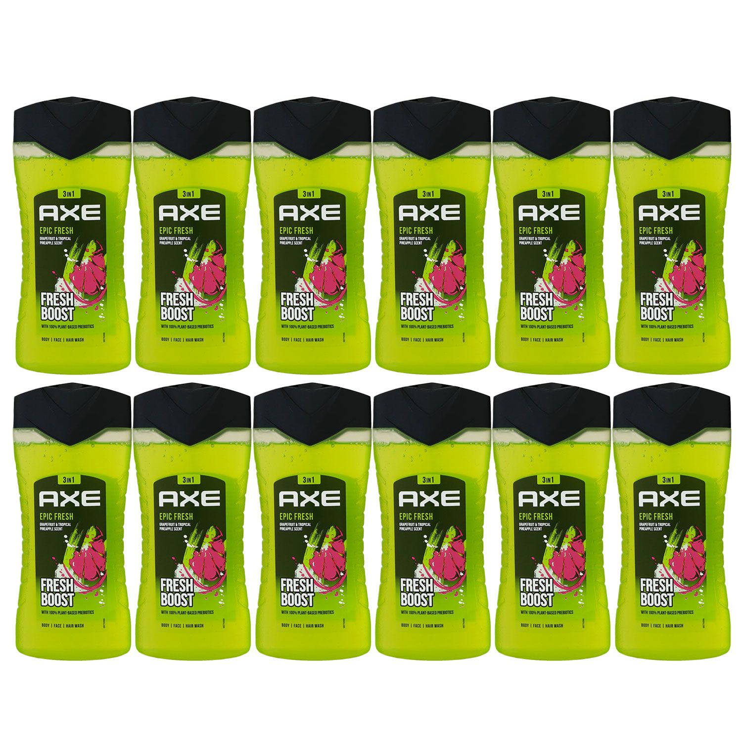 Axe Epic Fresh 12 x 250 ml Showergel Duschgel Shower Gel Herren Set --> Riemax