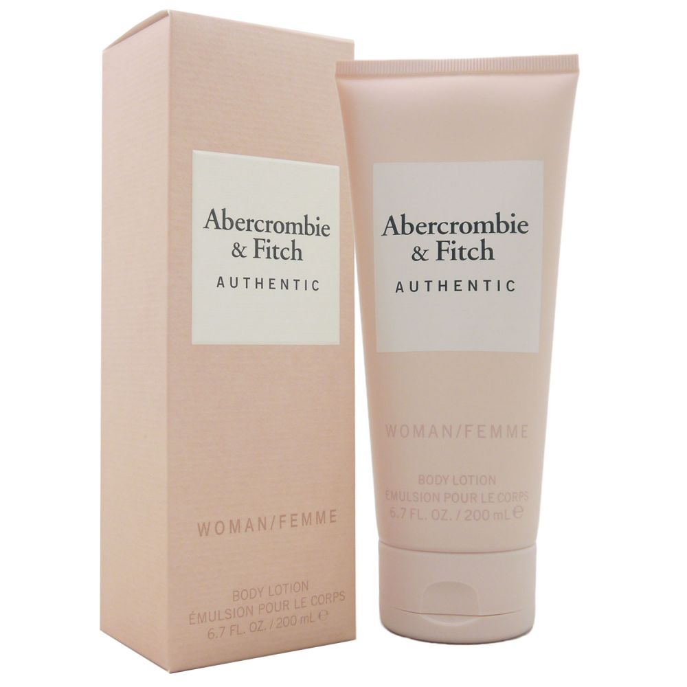 Abercrombie & Fitch Authentic Woman 200 ml Bodylotion bei Riemax