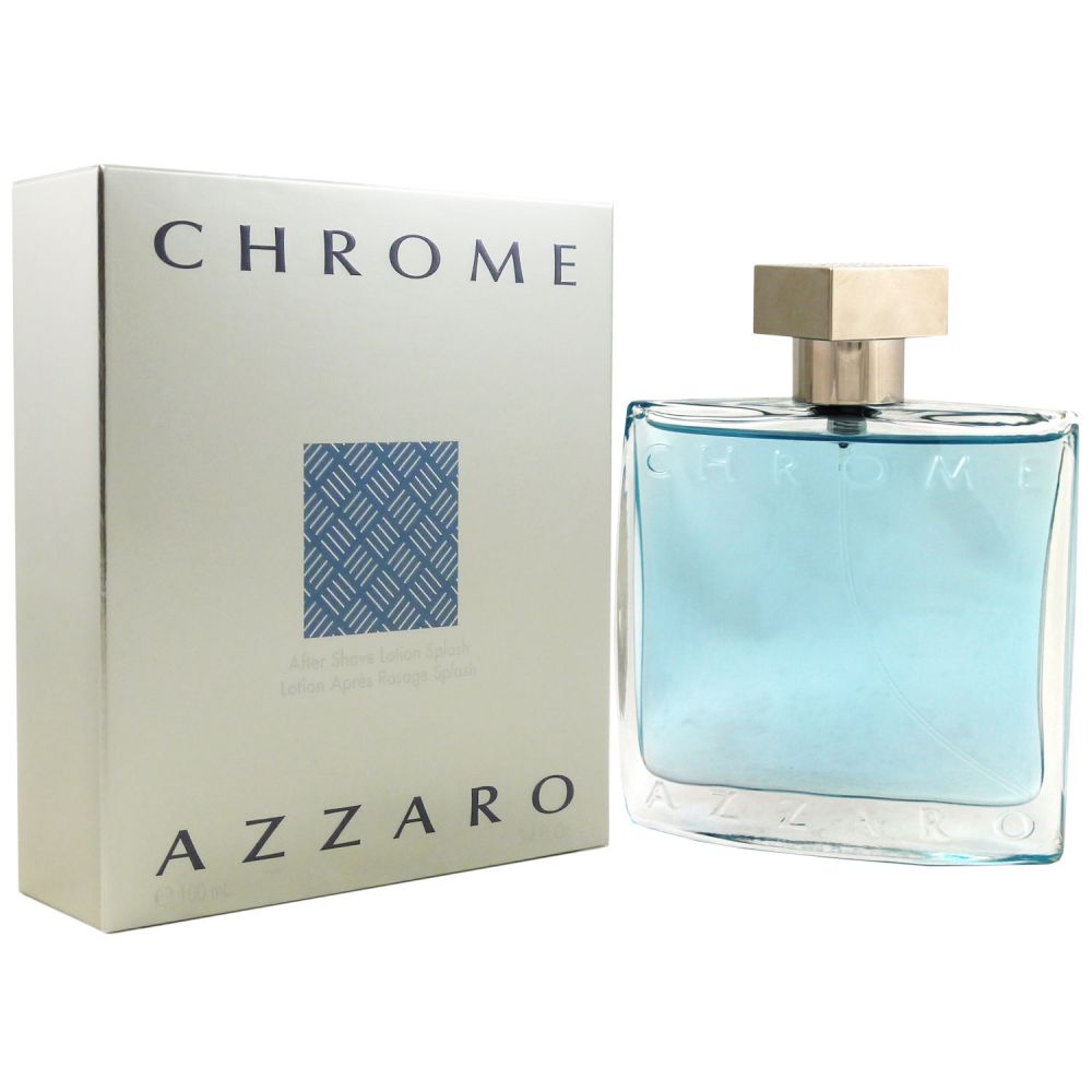 Azzaro Chrome 100 ml After Shave Lotion Splash bei Riemax