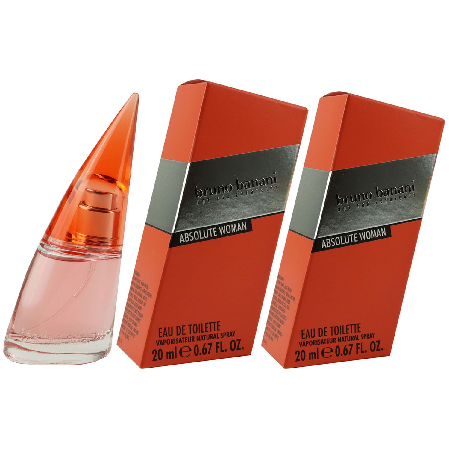 Bruno Banani Absolute Woman 2 x 20 ml EDT Set bei Riemax