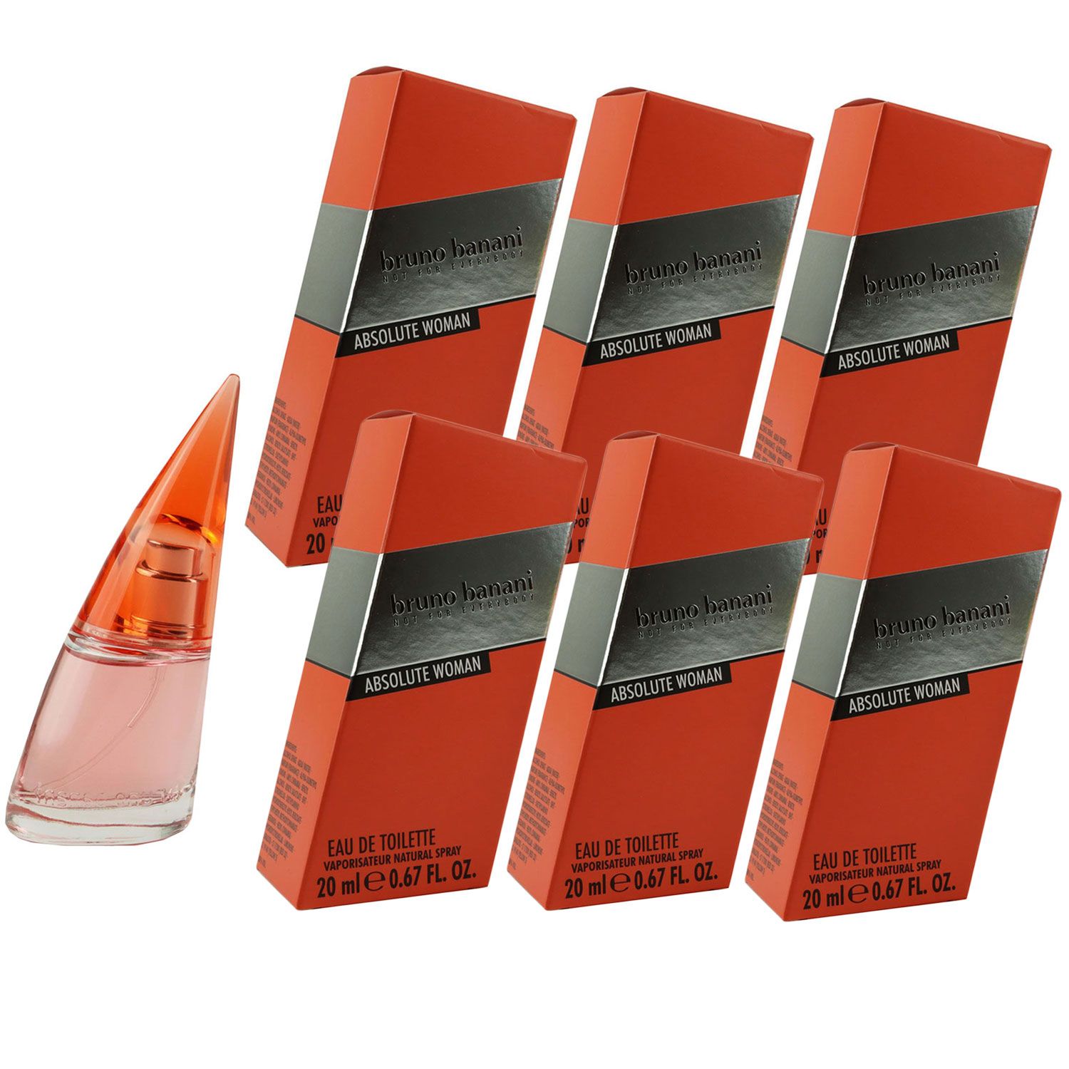 Bruno Banani Absolute Woman 6 x 20 ml EDT Set bei Riemax
