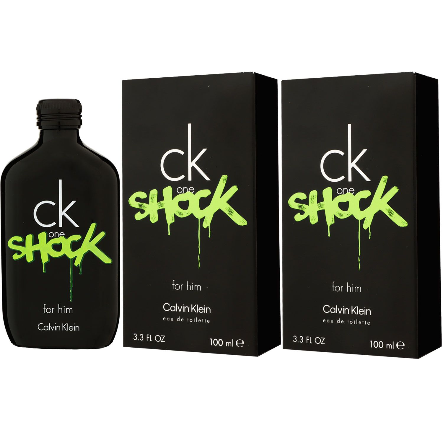 Calvin Klein CK One Shock for Him 2x100ml EDT Set Herren bei Riemax