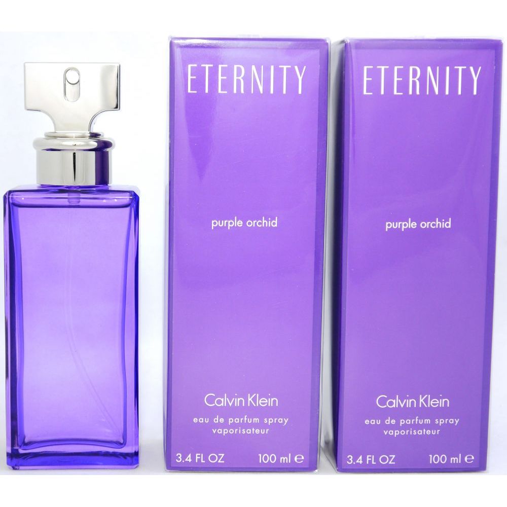 Calvin Klein Eternity Purple Orchid 2 x 100 ml Eau de Parfum EDP SET