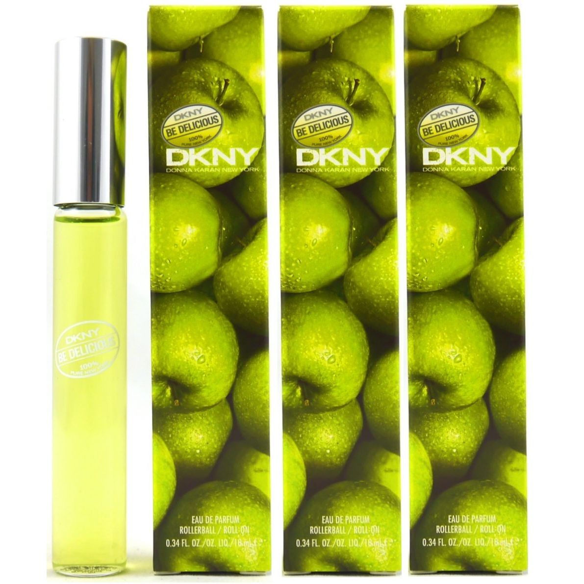 DKNY Be Delicious Rollerball RollOn 3 x 10 ml Eau de Parfum EDP bei Riemax