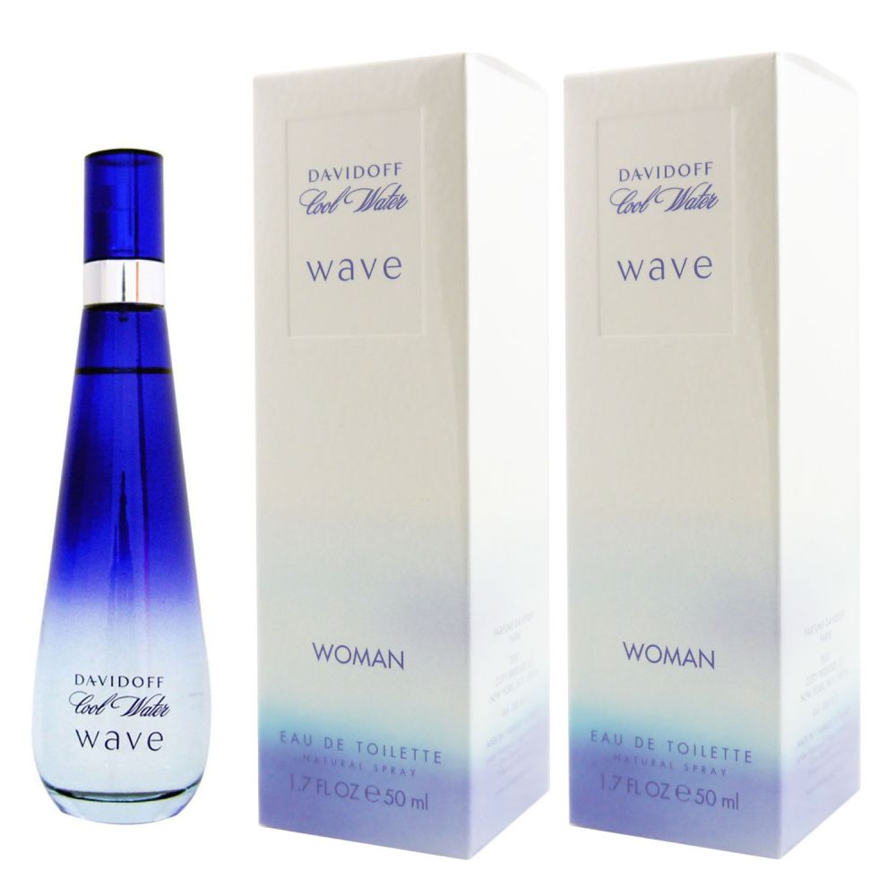 Davidoff Cool Water Wave Woman 2 x 50 ml EDT Set bei Riemax