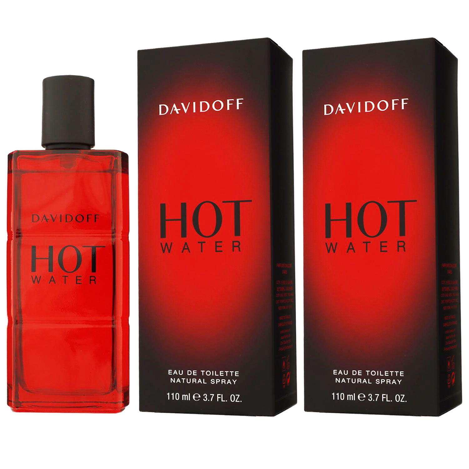 Davidoff Hot Water 2 x 110 ml Eau de Toilette EDT Set bei Riemax