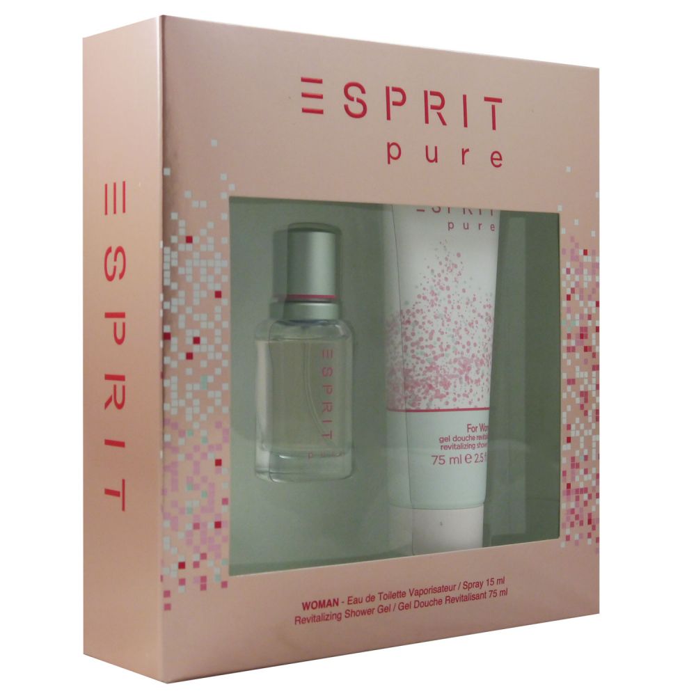 Esprit Pure Women Set 15ml EDT & 75ml Showergel Duschgel bei Riemax