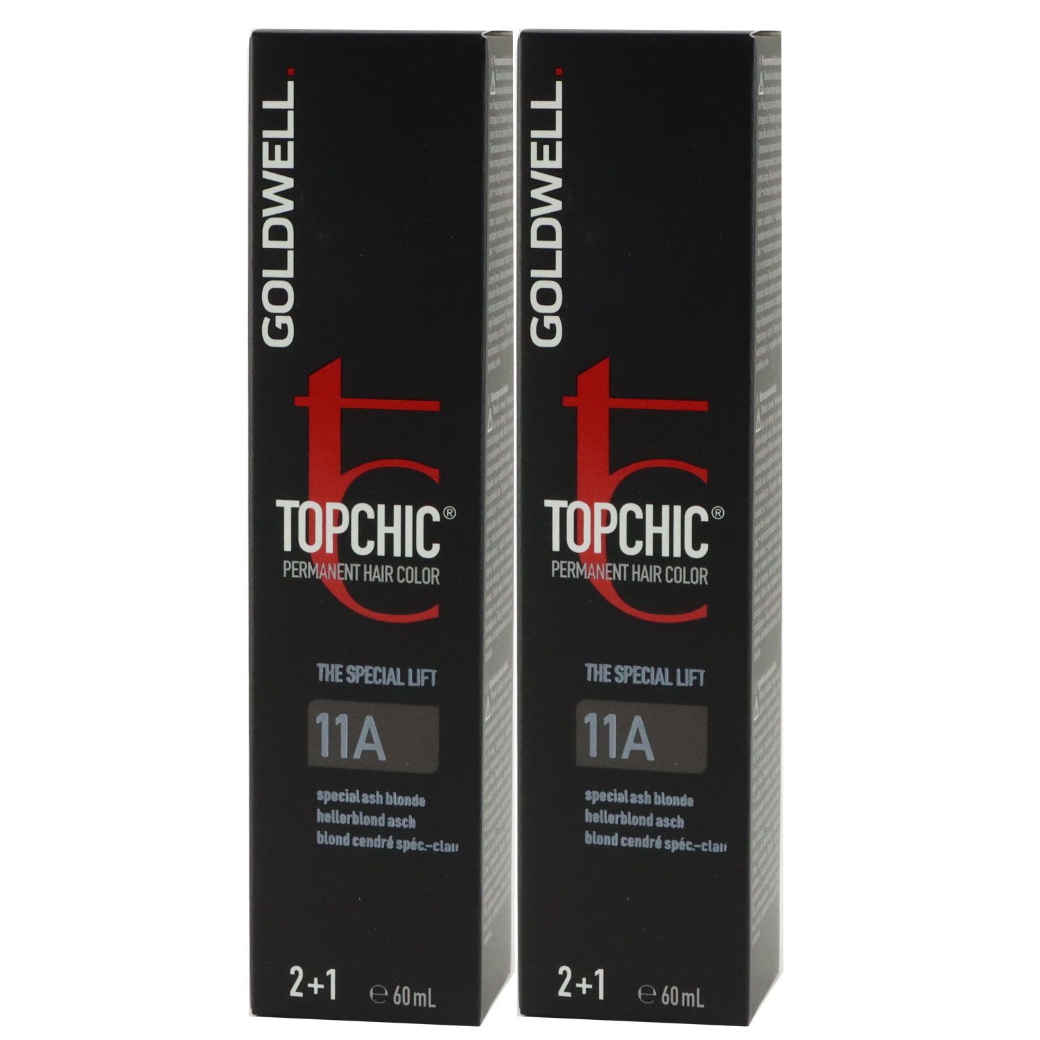 Goldwell Topchic 2 x 60 ml Tube Oxidative Haarfarbe 11A Set bei Riemax