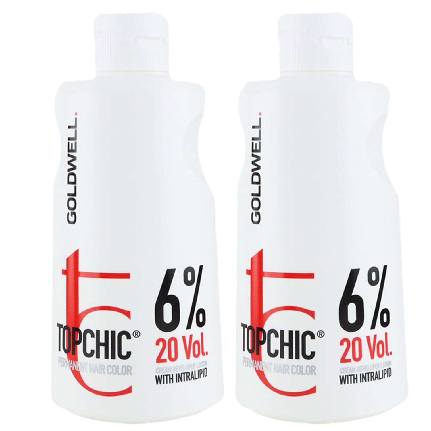 Goldwell Topchic Creme Lotion Developer 2x1000ml 6 Entwicklerlotion