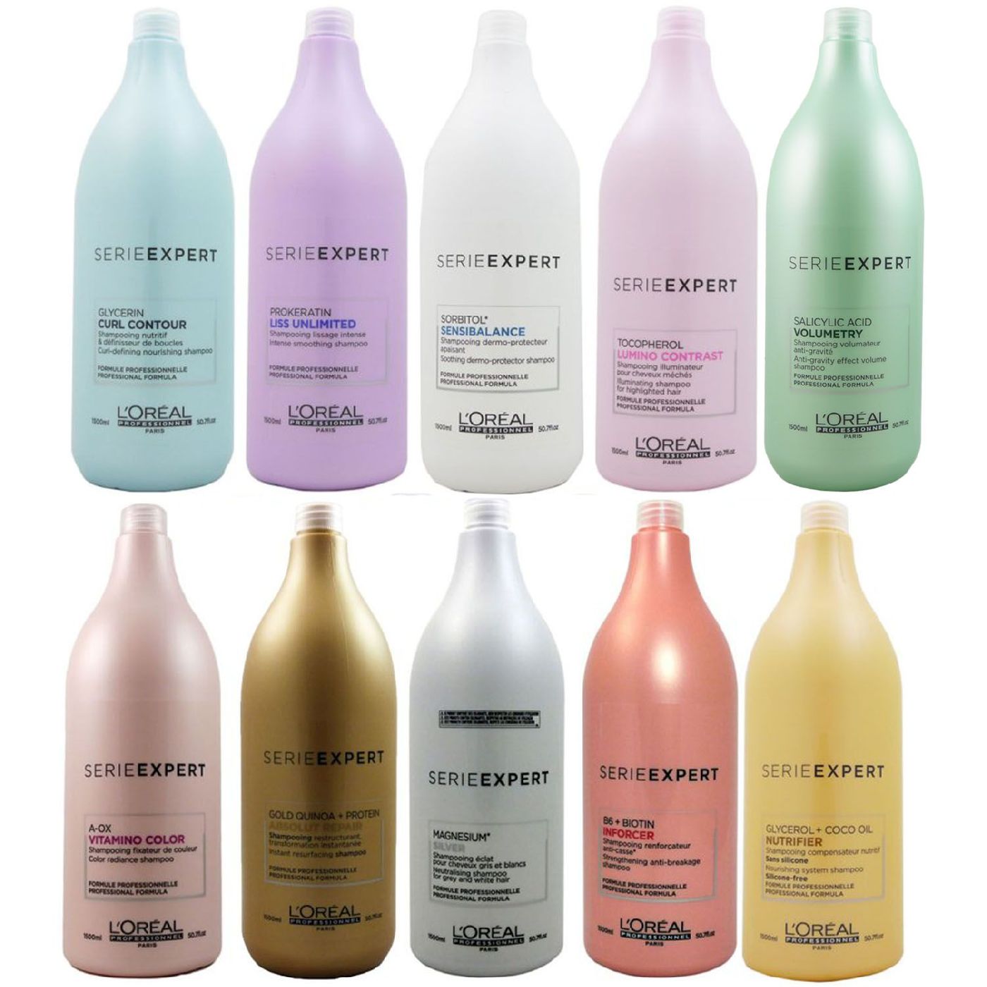 Loreal Expert Shampoo 1500 ml NEU verschiedene Varianten bei Riemax