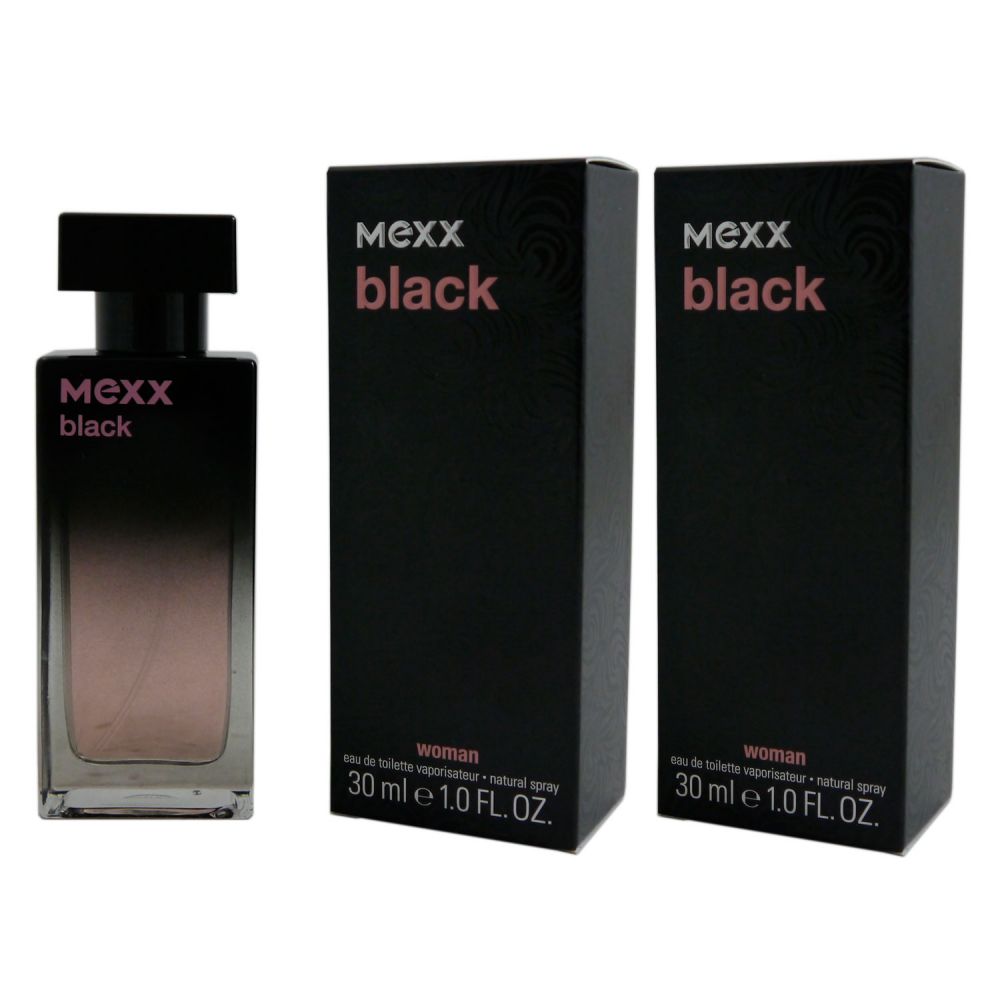 Mexx Black Woman 2 x 30 ml Eau de Toilette EDT Set bei Riemax