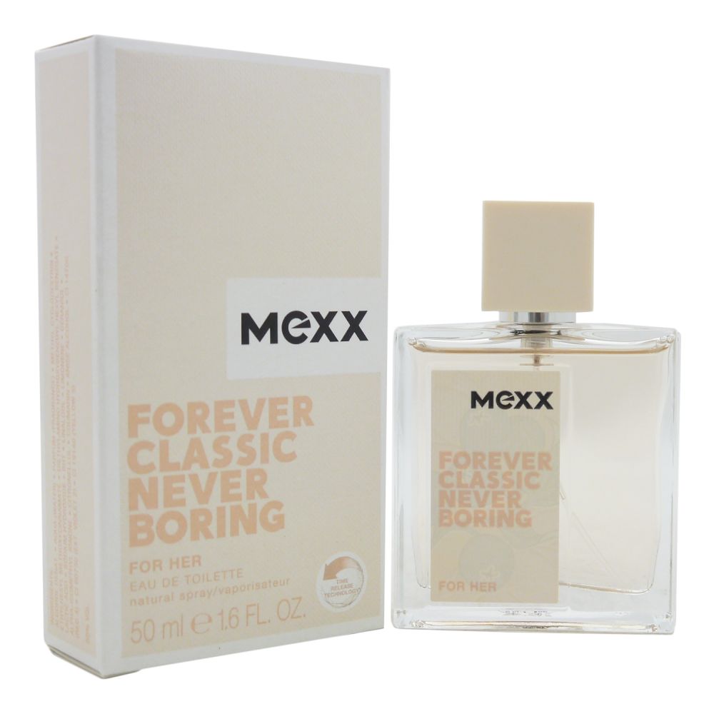 Mexx Forever Classic Never Boring for Her 50ml Eau de Toilette EDT NEU