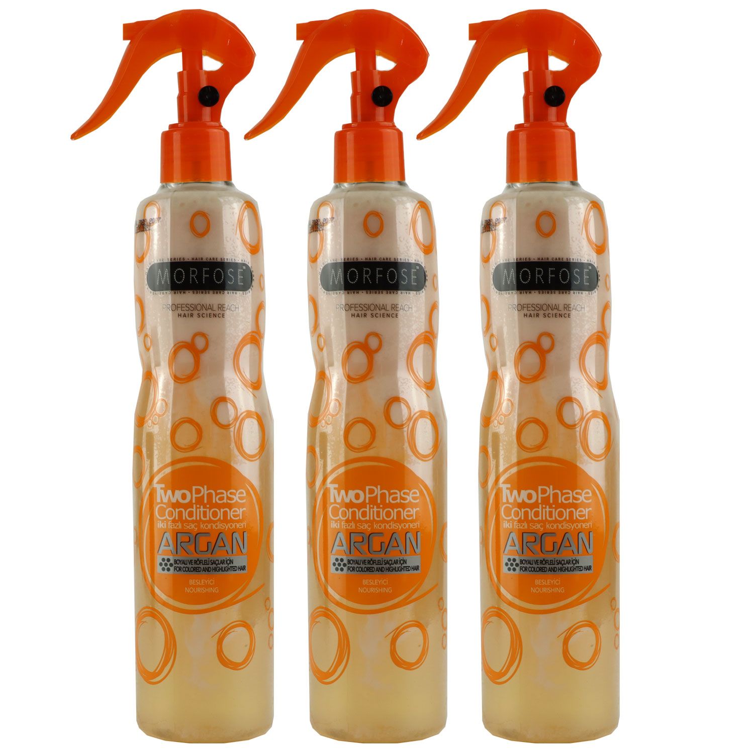 Morfose Two Phase Conditioner Argan 3 x 400 ml bei Riemax