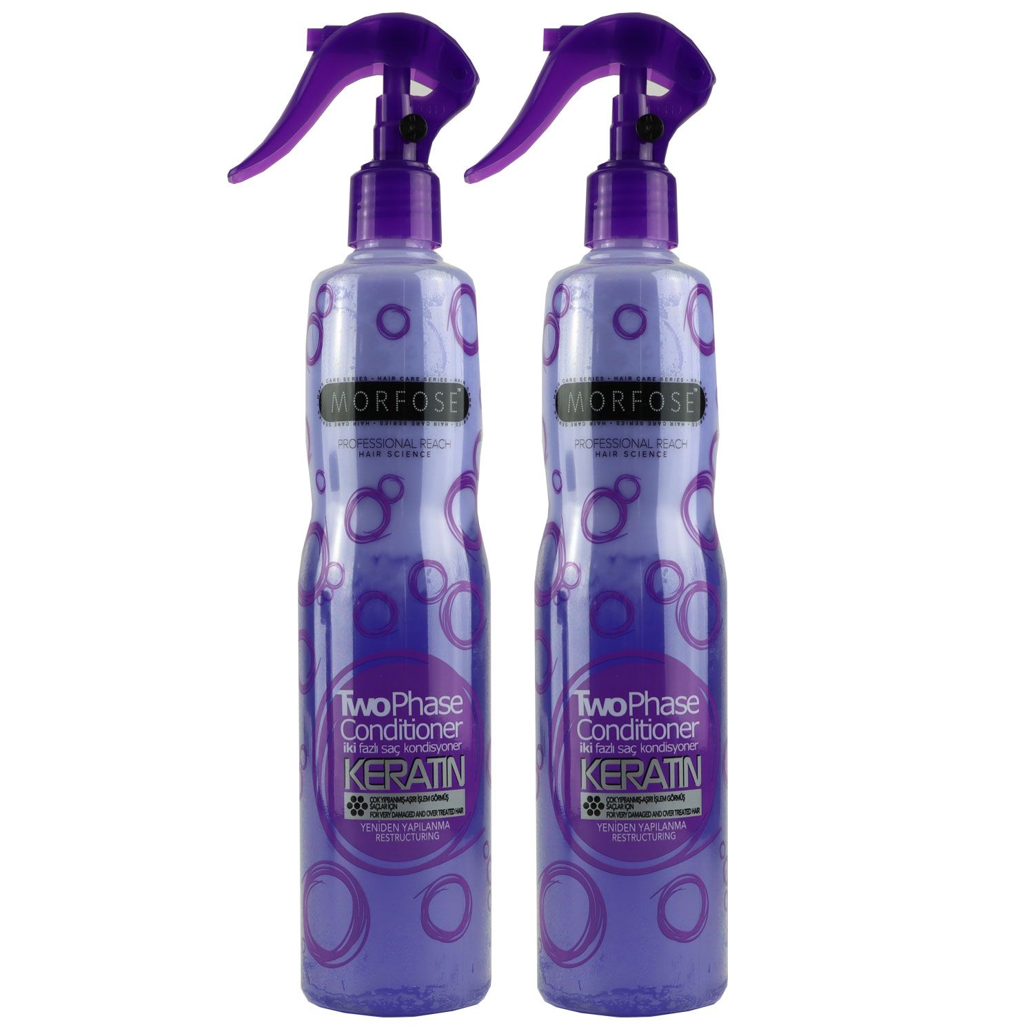 Morfose Two Phase Conditioner Keratin 2 x 400 ml bei Riemax