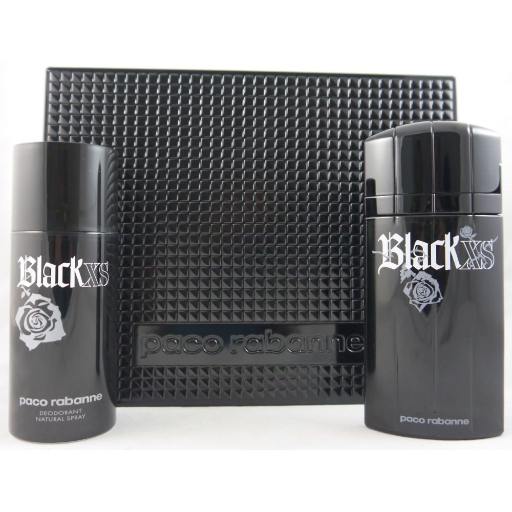 Paco Rabanne Black XS for Him Set 100 ml EDT & 150 ml Deospray bei Riemax