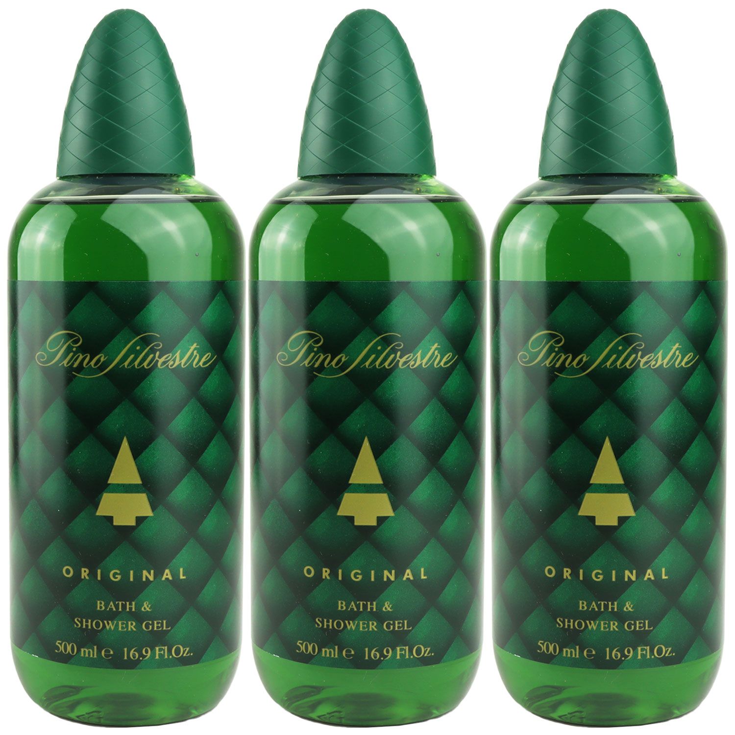 Pino Silvestre Original 3 x 500ml Duschgel Bath & SG Set bei Riemax
