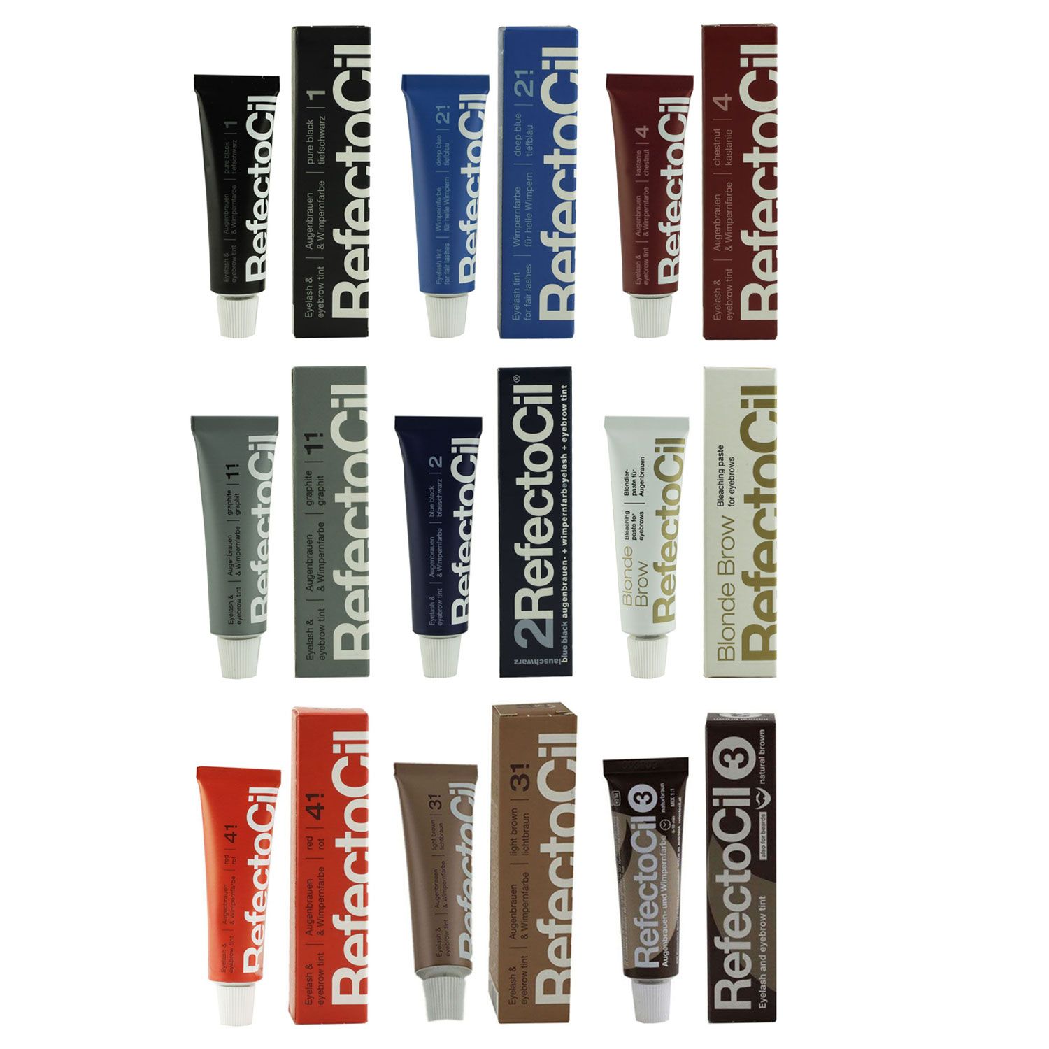 RefectoCil Augenbrauen & Wimpernfarbe 15 ml bei Riemax