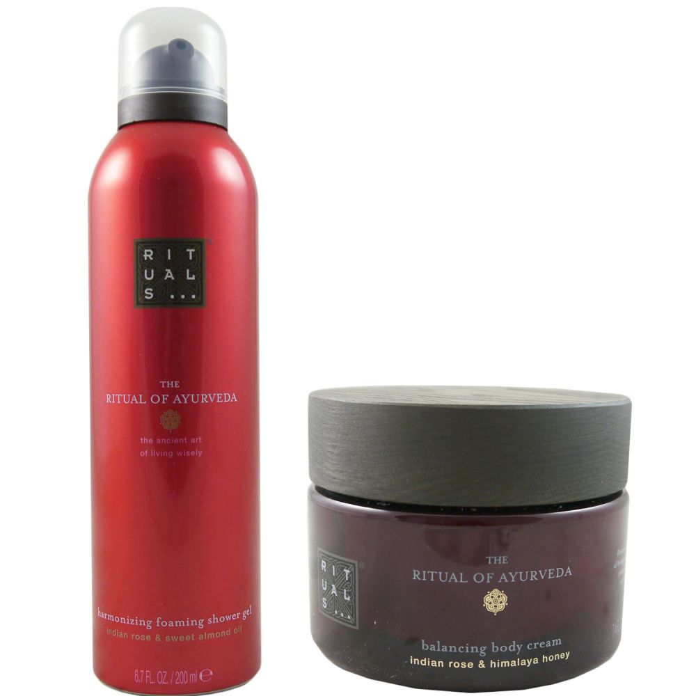 Rituals The Ritual of Ayurveda Shower Gel 200 ml+Bodycream 220ml Set