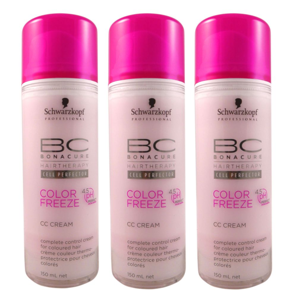 Schwarzkopf BC Color Freeze 3 x 150 ml CC Creme Set bei Riemax
