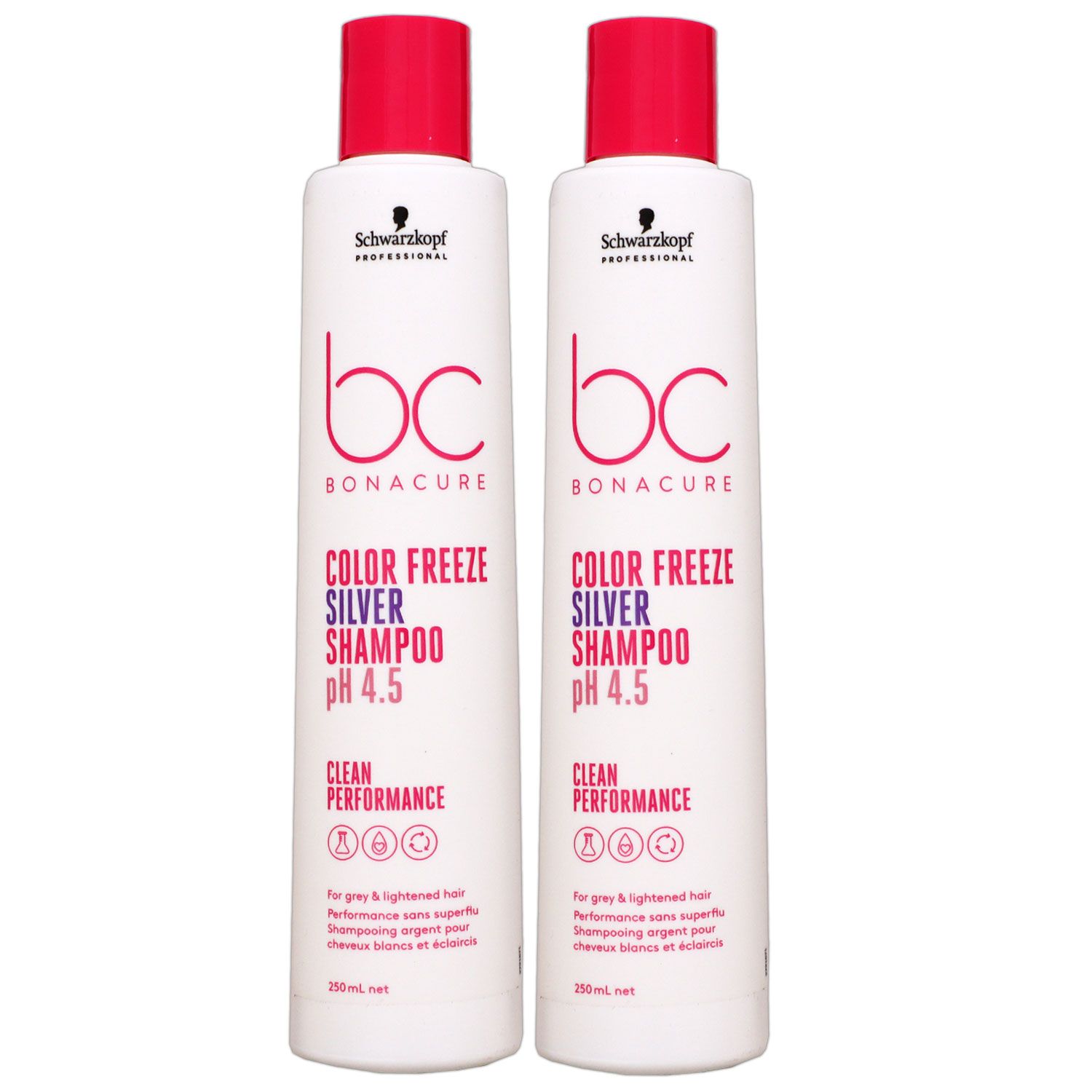 Schwarzkopf BC Bonacure Color Freeze Silver Shampoo 2 x 250ml Set bei