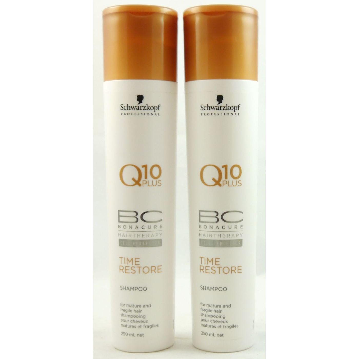 Schwarzkopf BC Bonacure Time Restore Q10 Shampoo 2 x 250 ml Set bei Riemax