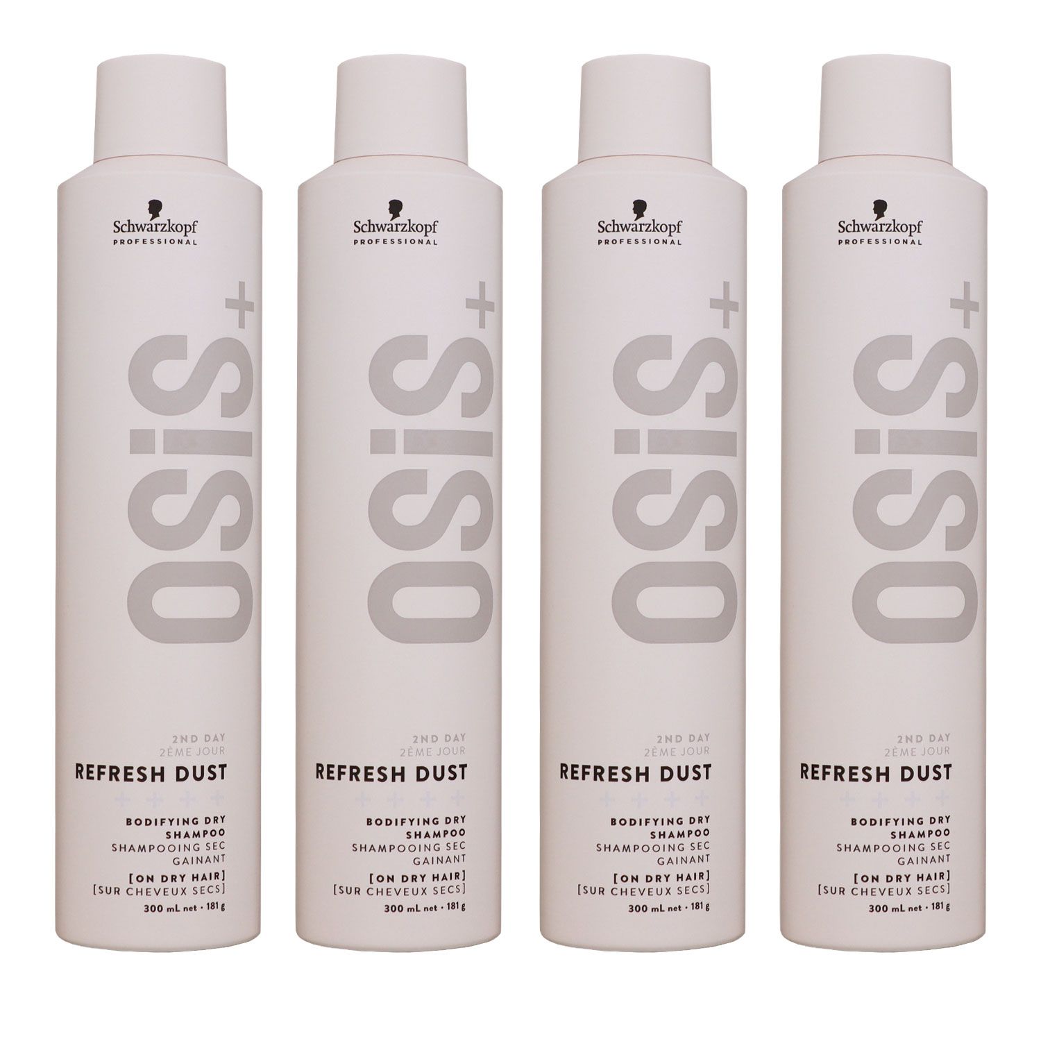 Schwarzkopf Osis Refresh Dust 4 x 300 ml Trockenshampoo Set bei Riemax