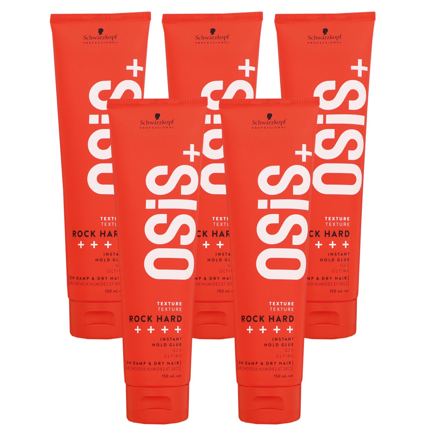 Schwarzkopf Osis Rock Hard 5x150ml Ultra Strong Glue Co