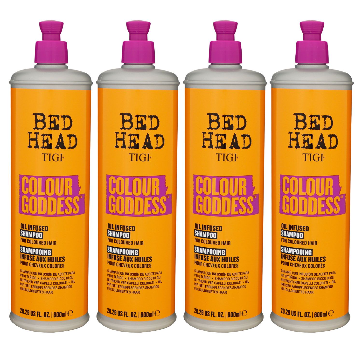 Tigi Bed Head Color Goddess 4 x 600 ml Shampoo bei Riem