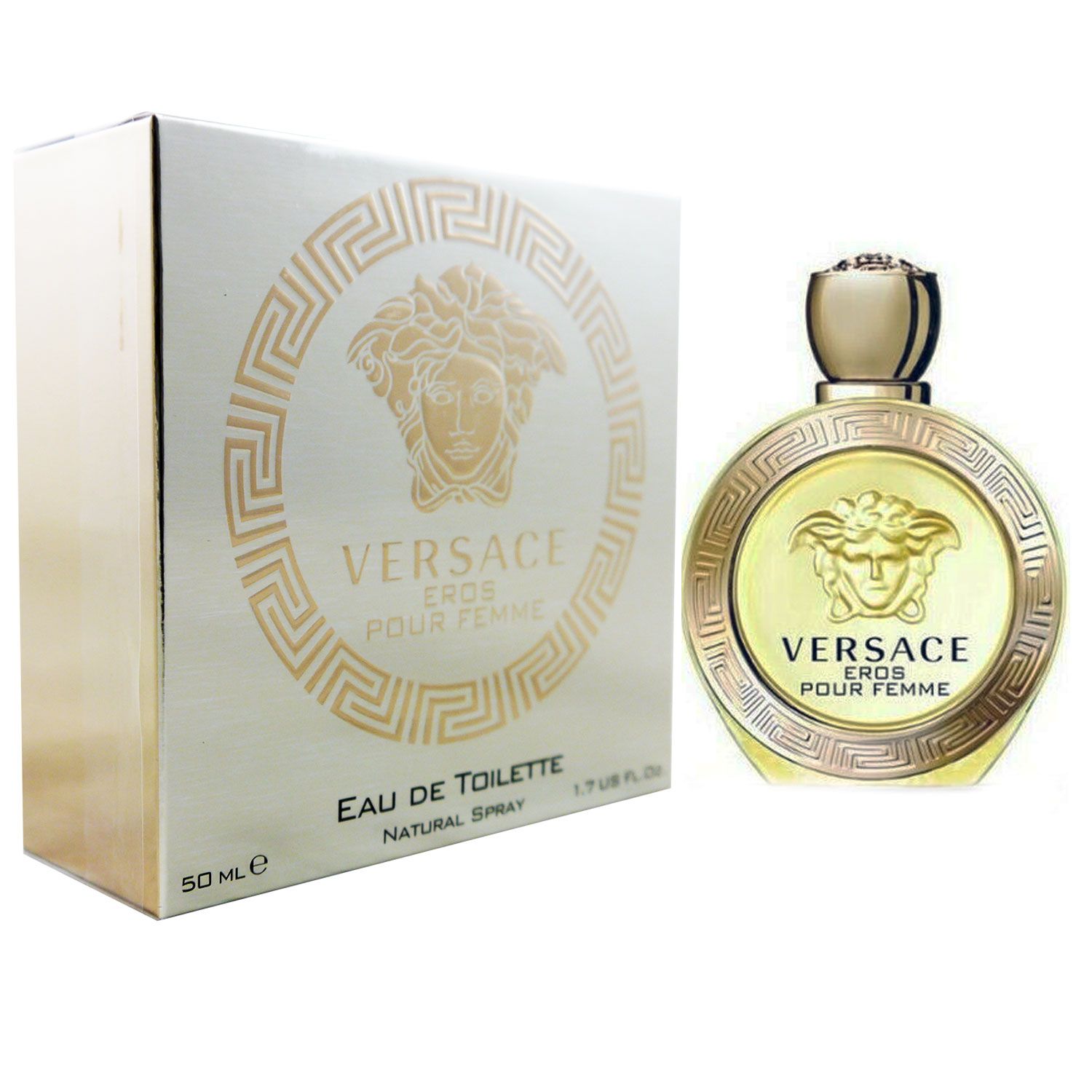 Versace Eros pour Femme 50 ml Eau de Toilette EDT bei Riemax