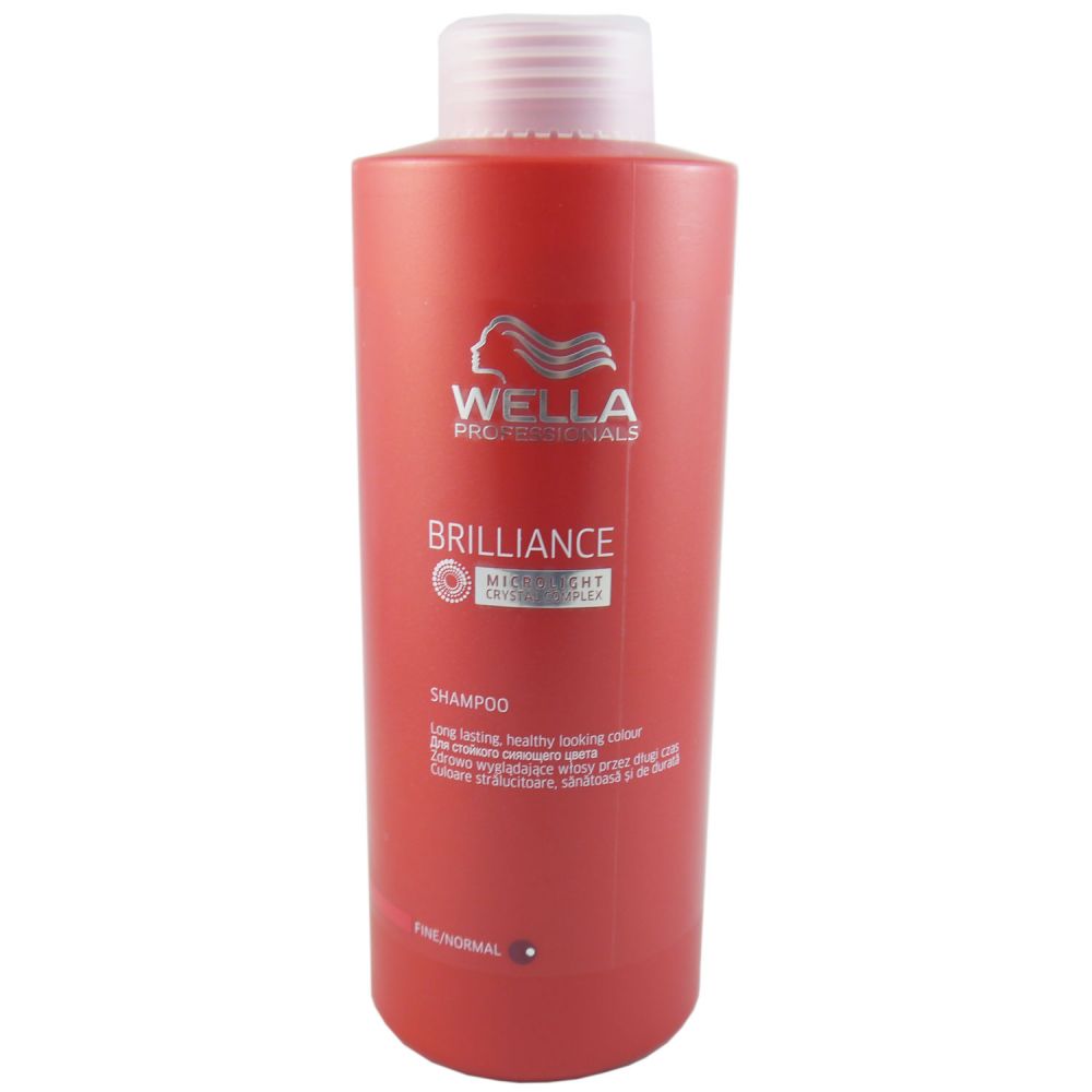 Bestes Shampoo Für Feines Coloriertes Haar Wella Brilliance Shampoo feines - normales coloriertes Haar bei Riemax