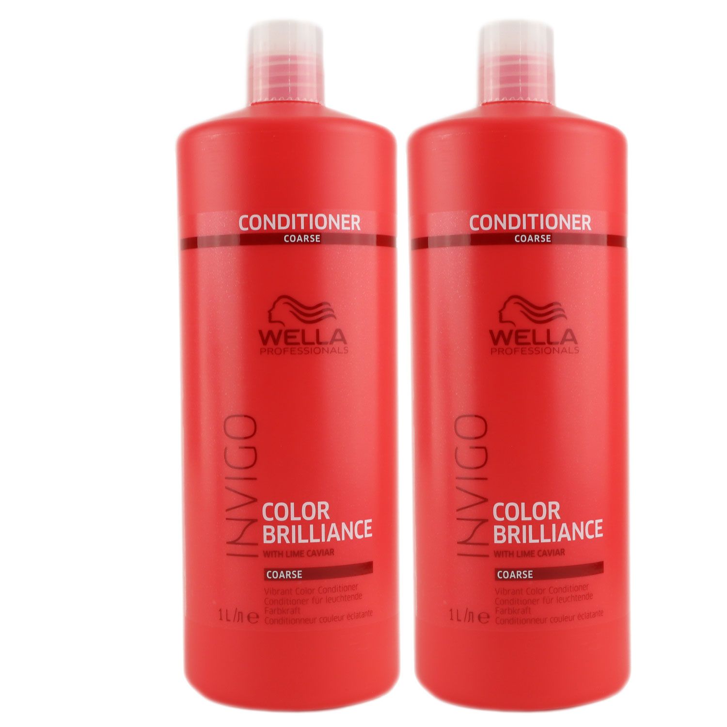 Wella INVIGO Brilliance 2 x 1000 ml Conditioner kräftiges coloriertes