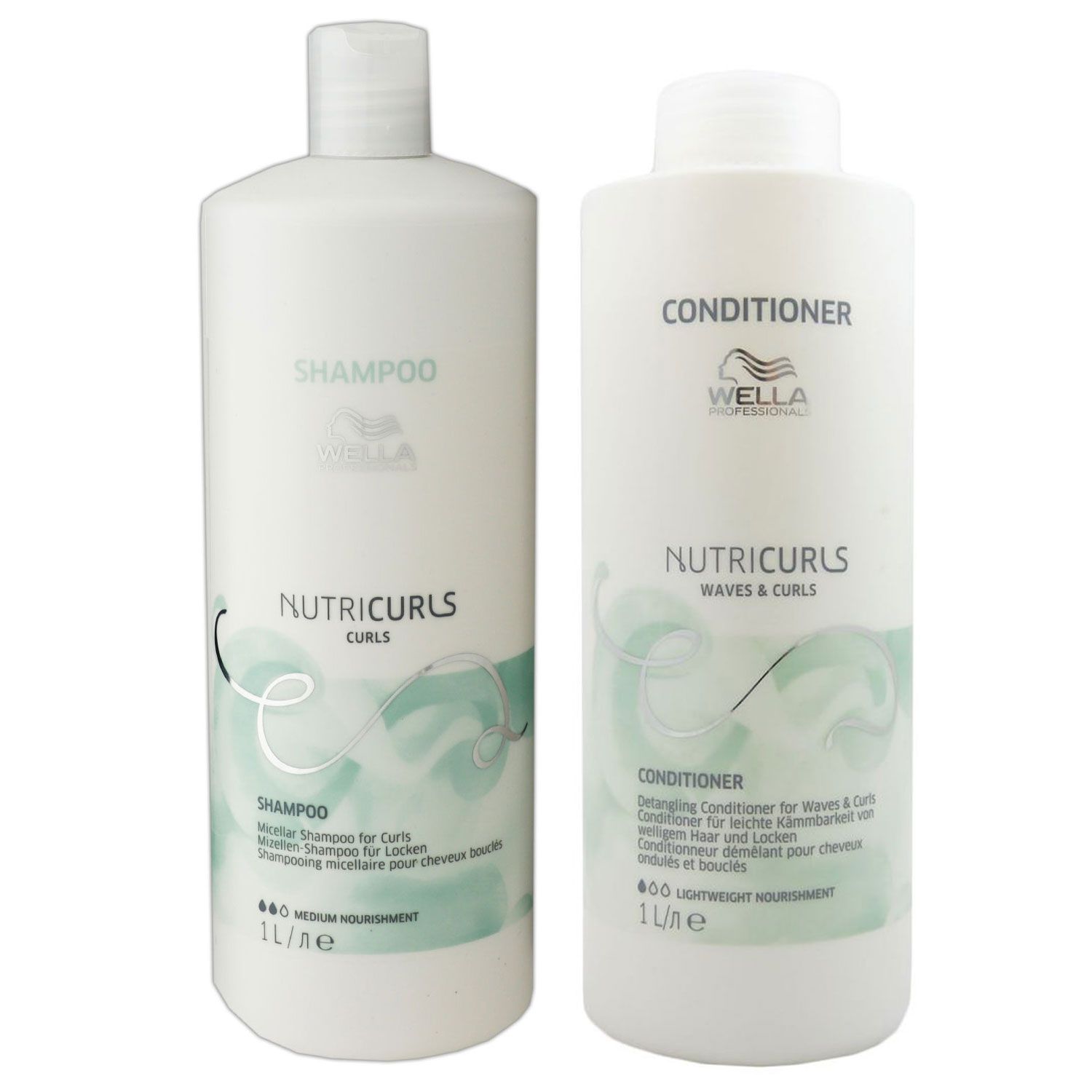Wella Nutricurls Curls Shampoo & Conditioner bei Riemax