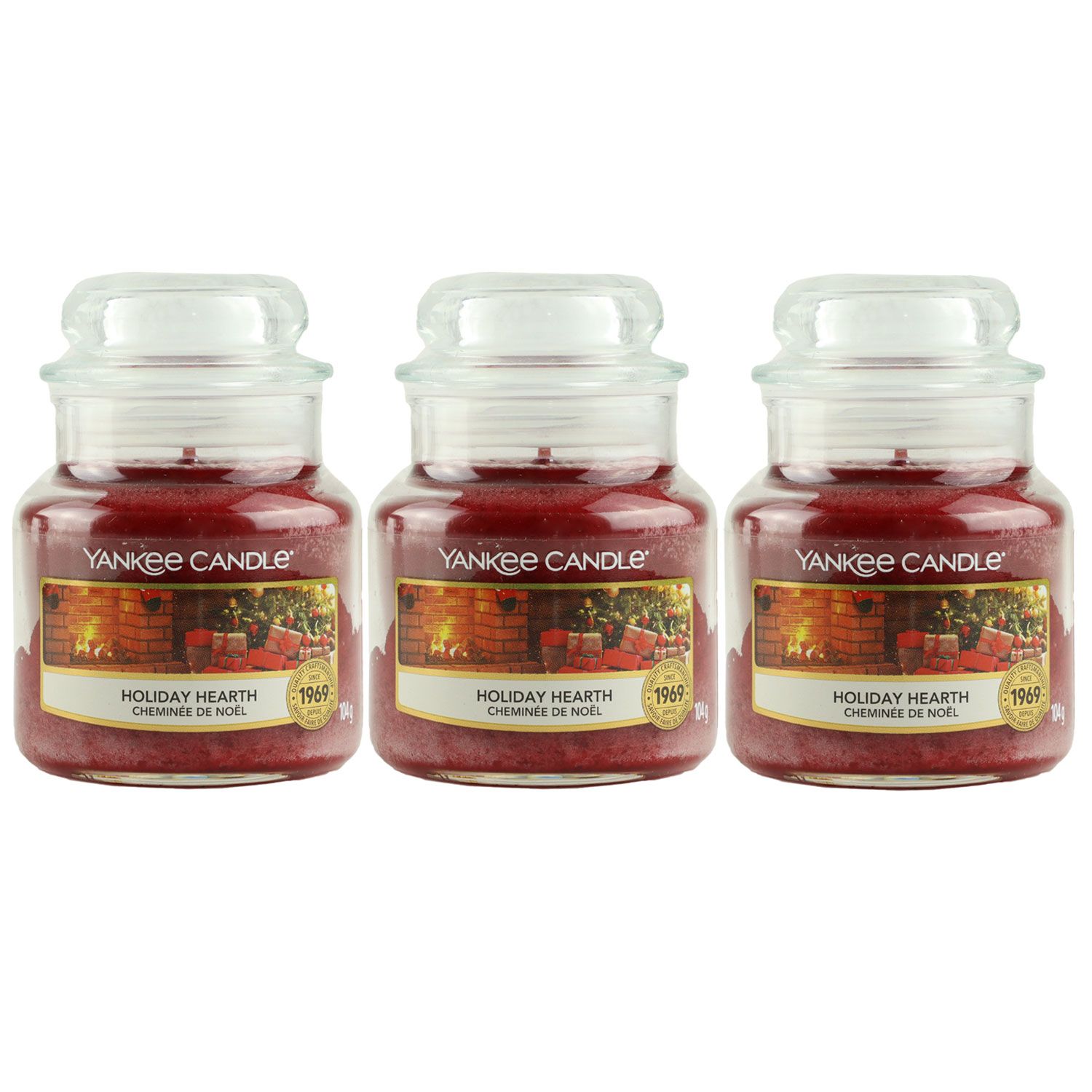 Yankee Candle Holiday Hearth 3 x 104 g Set bei Riemax