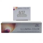 Wella Illumina Color 60 ml - freie Farbwahl Permanente Haarfarbe 6/37 dunkelblond gold braun