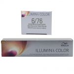 Wella Illumina Color 60 ml - freie Farbwahl Permanente Haarfarbe 6/76 dunkelblond braun violett