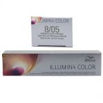 Wella Illumina Color 60 ml - freie Farbwahl Permanente Haarfarbe 8/05 hellblond natur mahagoni