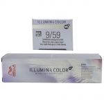 Wella Illumina Color 60 ml - freie Farbwahl Permanente Haarfarbe 9/59 lichtblond mahagoni cendre