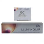 Wella Illumina Color 60 ml - freie Farbwahl Permanente Haarfarbe 5/7 hellbraun braun
