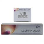 Wella Illumina Color 60 ml - freie Farbwahl Permanente Haarfarbe 6/19 dunkelblond asch cendre