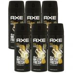 Axe Deo 6 x 150 ml diverse Sorten Deodorant Deospray - verschiedene Sorten Gold