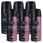 Axe Deo 6 x 150 ml diverse Sorten Deodorant Deospray - verschiedene Sorten Unite Pure Temptation Woman
