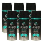 Axe Deo 6 x 150 ml diverse Sorten Deodorant Deospray - verschiedene Sorten Ice Fall