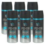 Axe Deo 6 x 150 ml diverse Sorten Deodorant Deospray - verschiedene Sorten Ice Cool